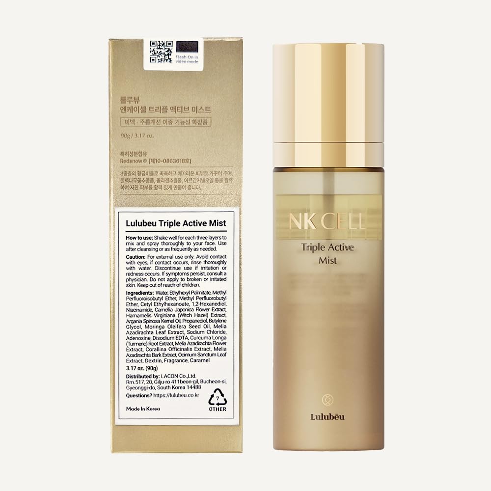 LULUBEU Triple Active Mist aroma floral sutil para momentos sensoriales de cuidado
