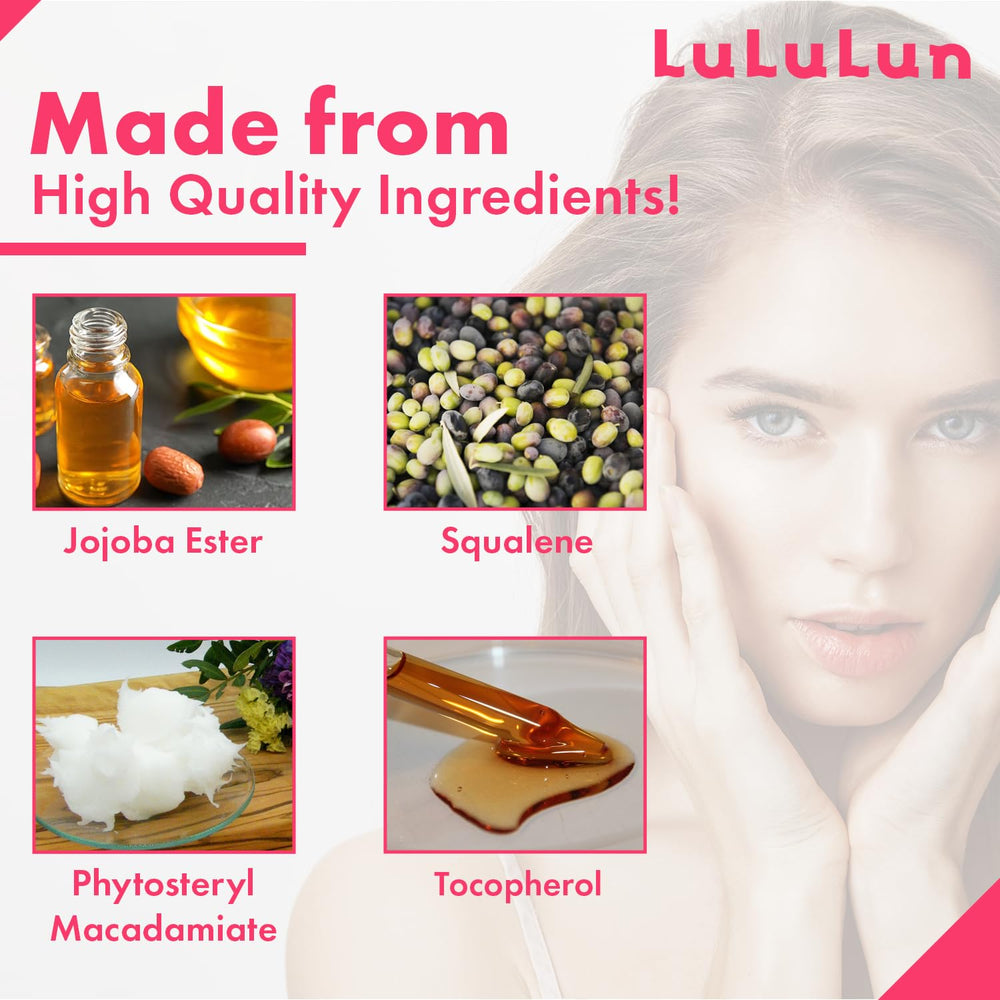 Lululun L22 oil complex balances mature skin for comfortable hydration.