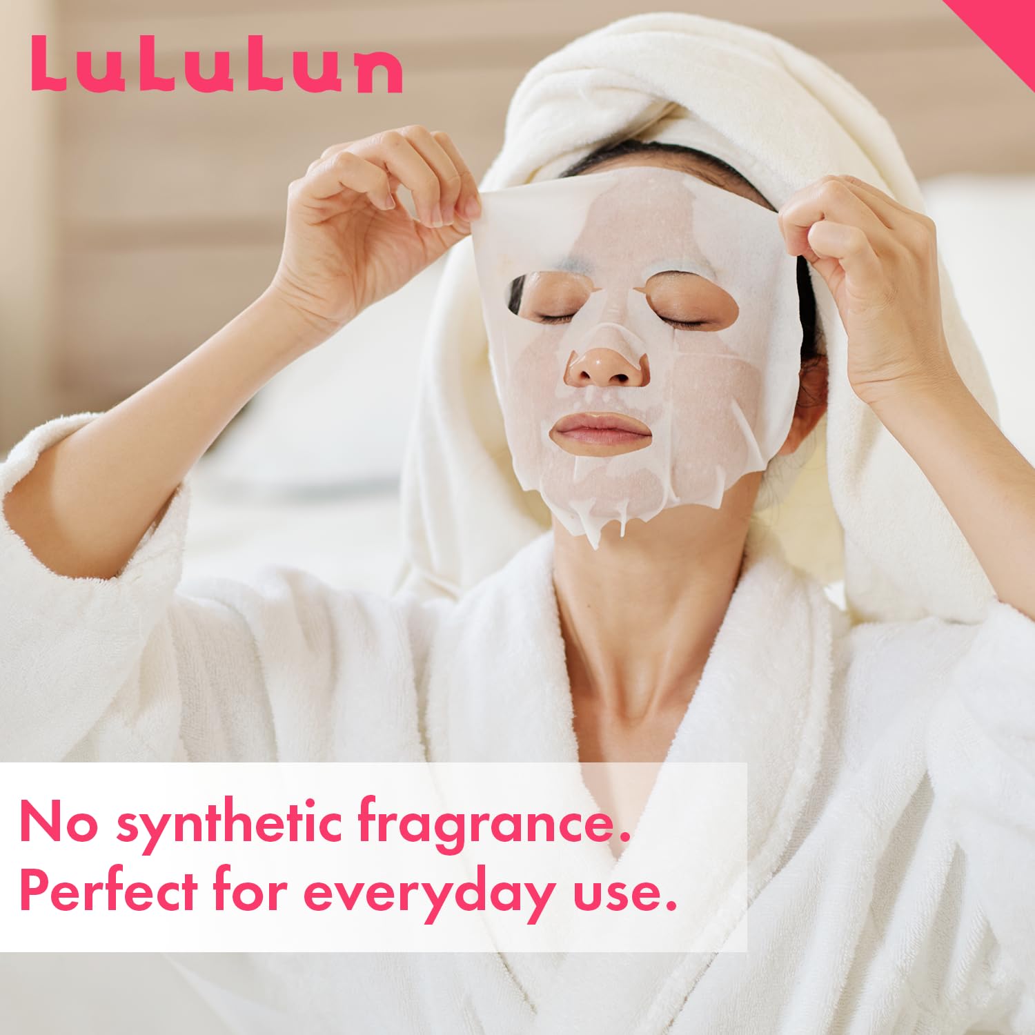 Lululun rice-derived inositol and oryzanol boost elasticity and resilience.