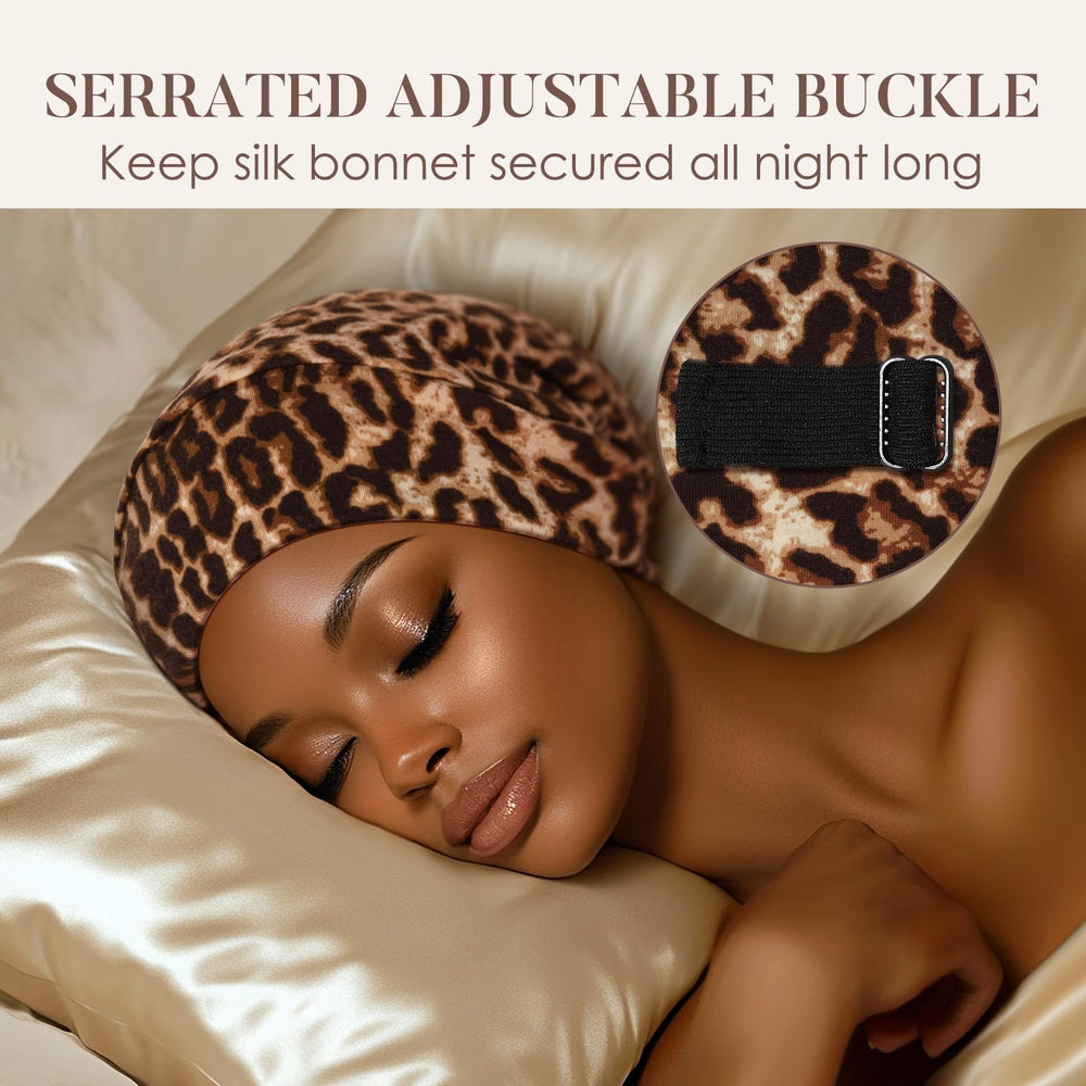 LULUSILK bonete ligero para dormir sin sensación de calor.