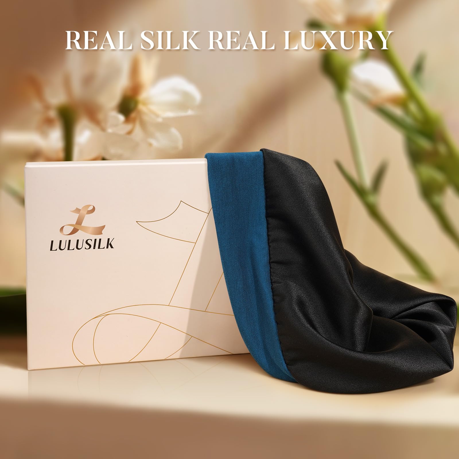 Caja regalo de LULUSILK, presentación elegante para un detalle especial.