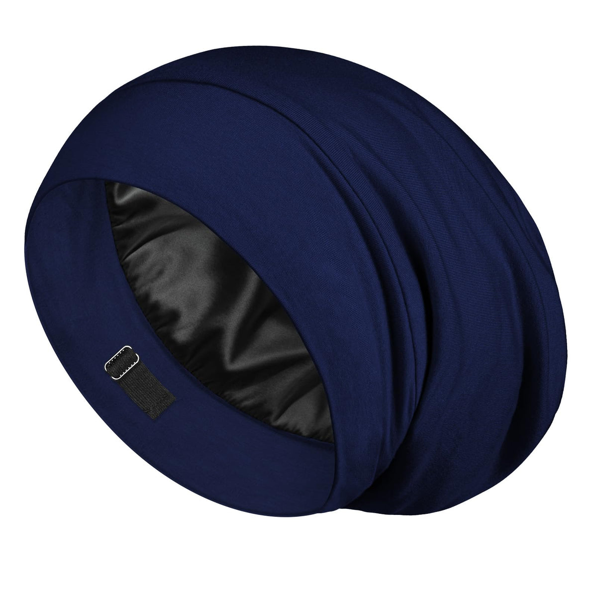 Gorra de dormir LULUSILK en seda de morera protege el cabello y reduce el frizz nocturno.