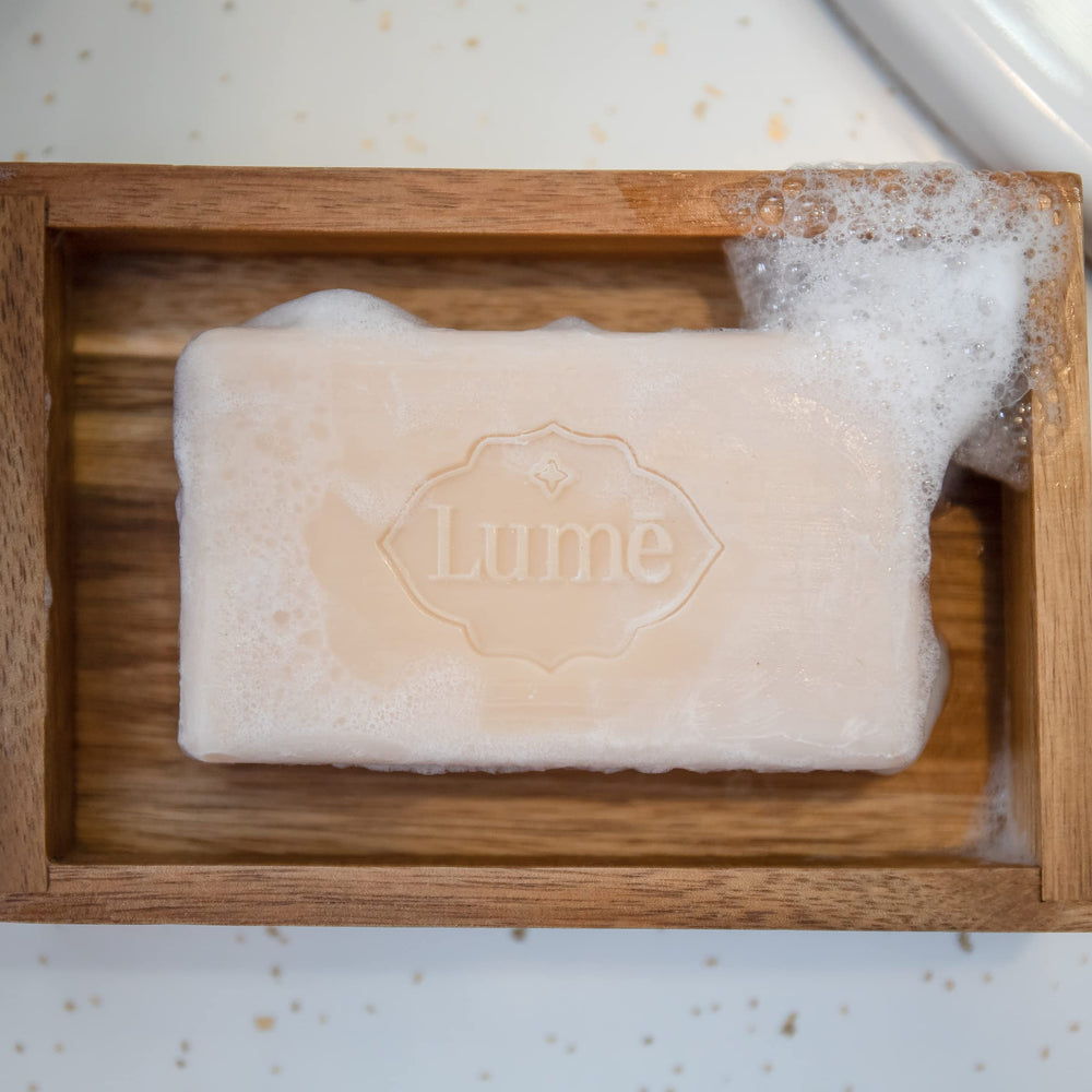 Lume soap with sustainably sourced palm oil