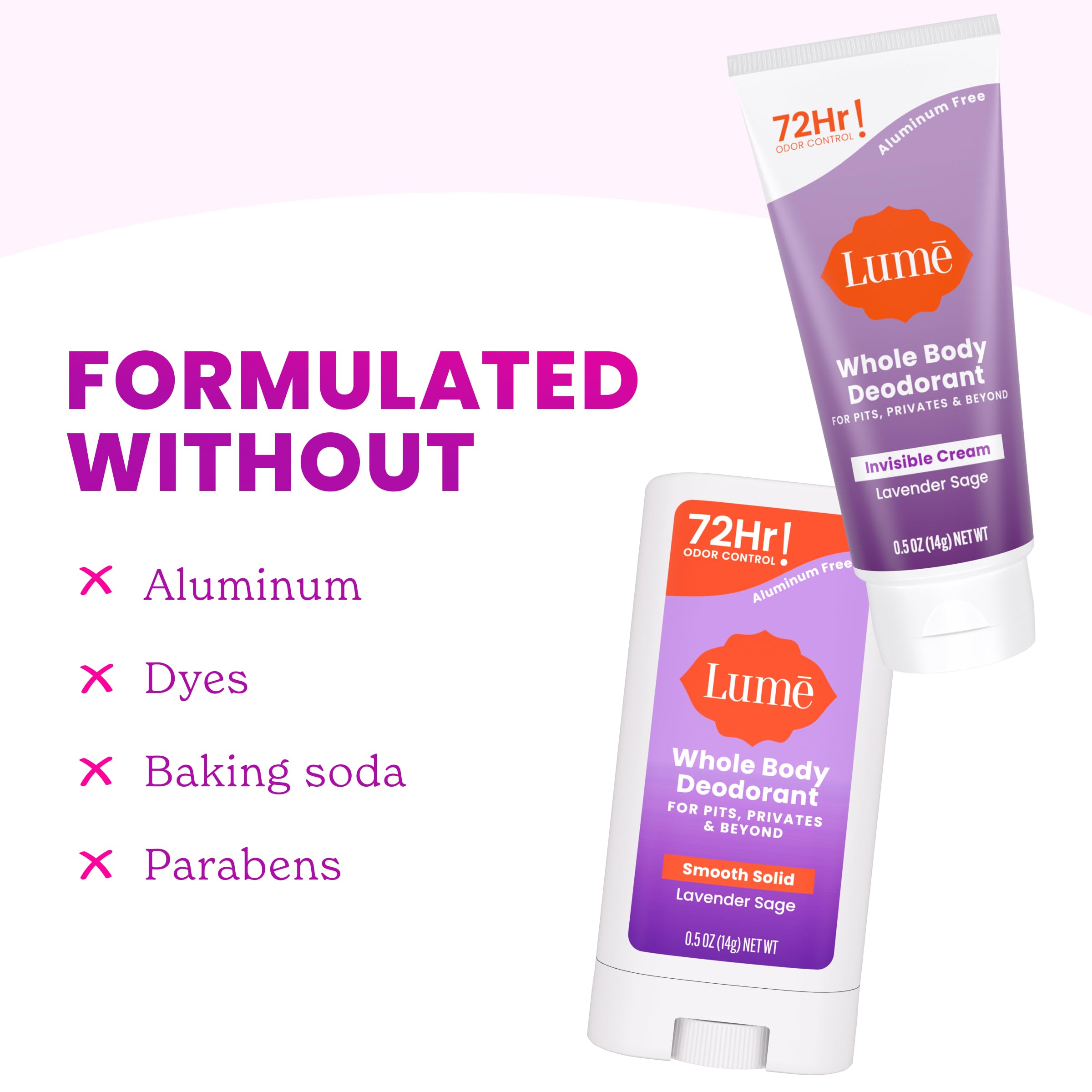 Lume control-olor-72h, protección continua para el cuerpo.