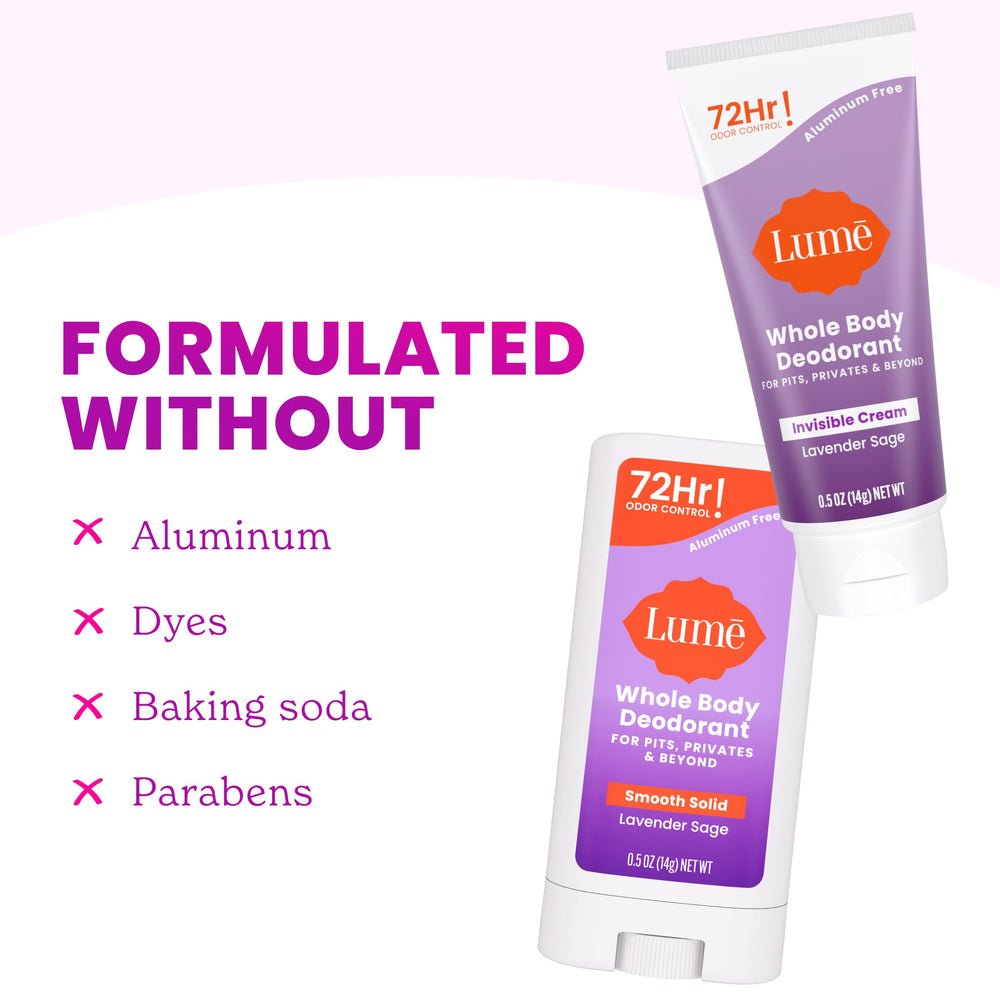 Lume control-olor-72h, protección continua para el cuerpo.