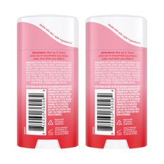 Lume deodorant cream-stick texture close-up shows smooth application