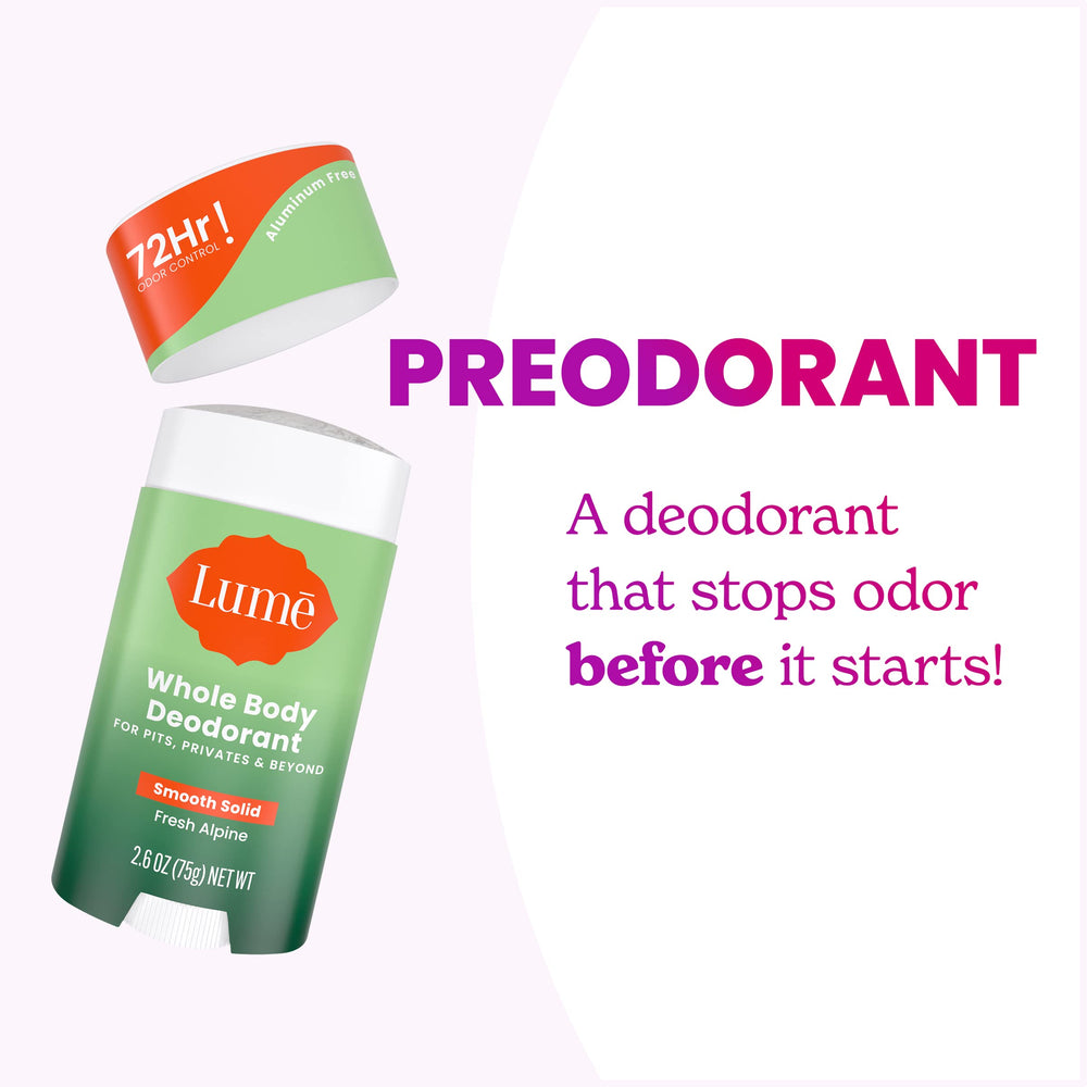 Lume doctor-developed-formula supports skin-friendly daily use.
