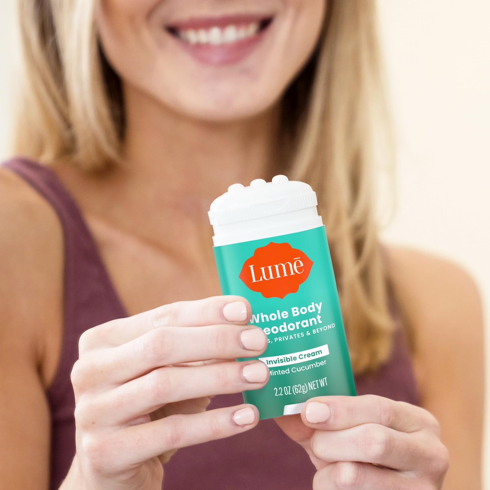 Lume doctor-developed skin-safe aluminum-free baking soda-free label
