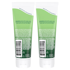 Lume invisible cream tube being applied on skin for quick absorption.