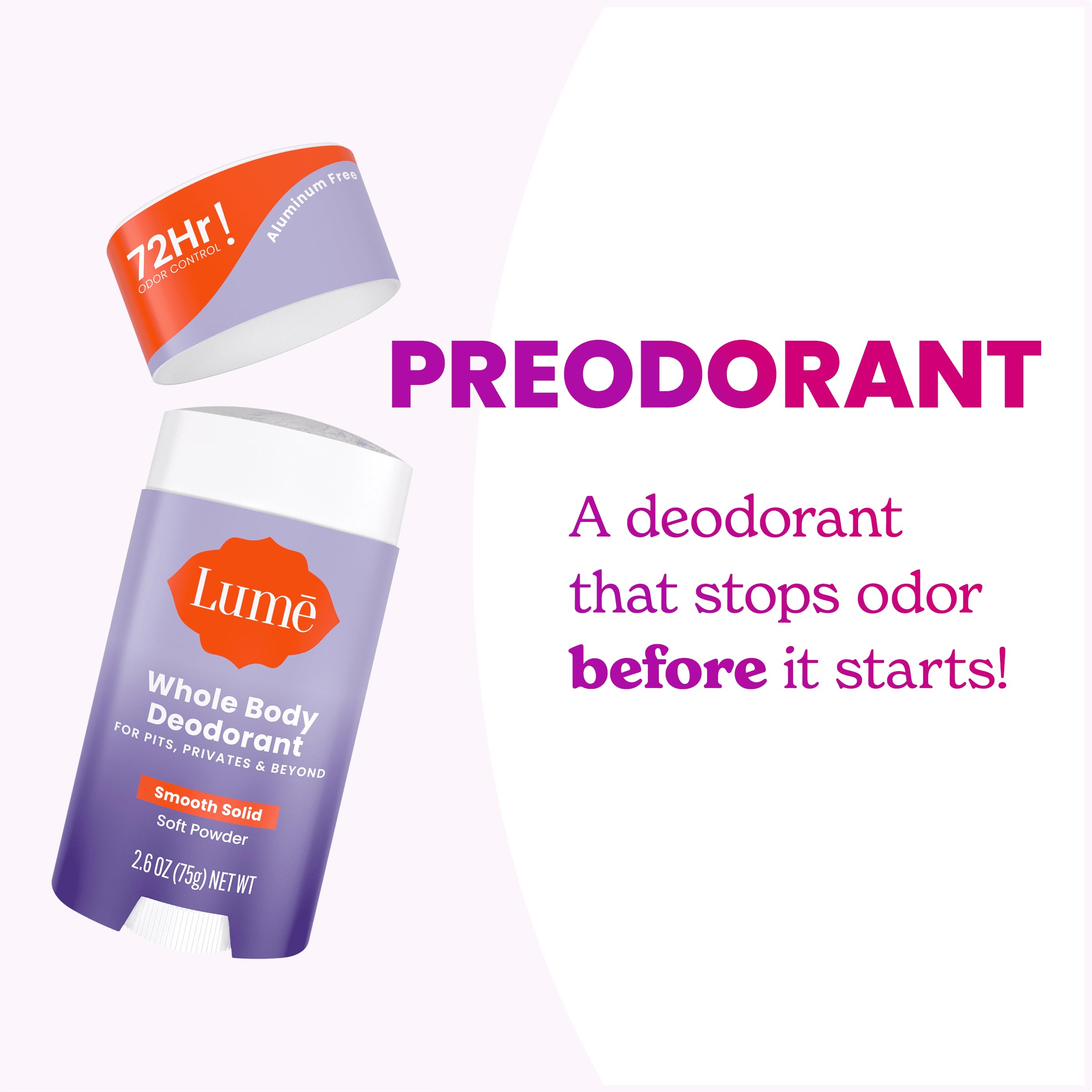 Lume pack of 3 offers convenient odor protection at home.