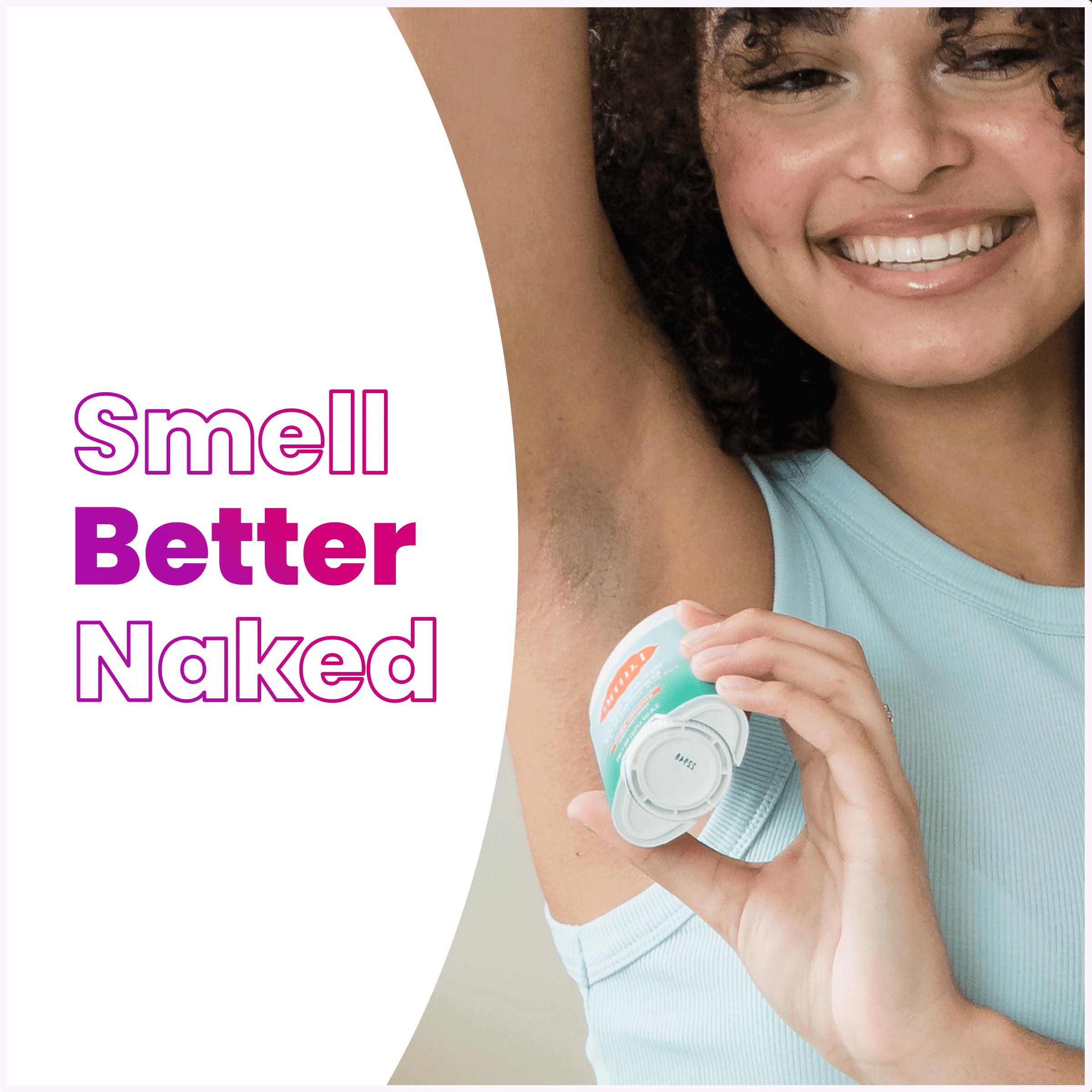 Front packaging of Lume mint cucumber deodorant