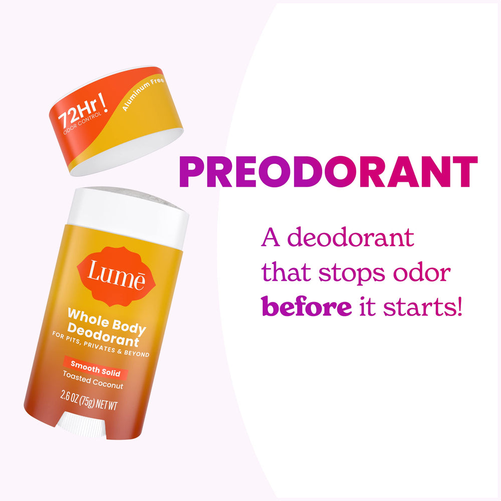 Lume smooth glide image captures effortless application and comfort on skin.
