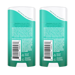 Lume invisible cream stick application close-up showing skin-safe aluminum-free formula
