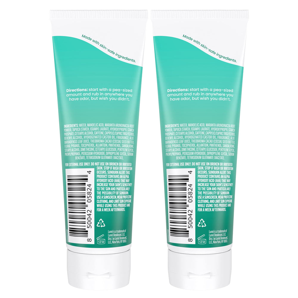 LUME 2-pack side view showing compact, travel-friendly packaging.
