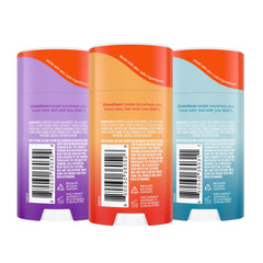 Lume Lavender Sage stick with calming scent for extended odor management.