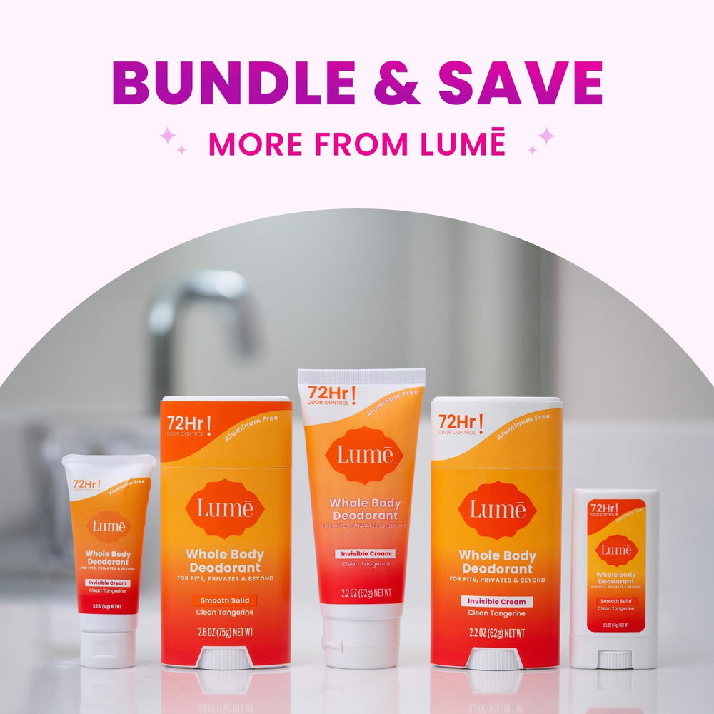 Lume all-day odor control concept suggesting lasting freshness