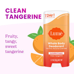 Lume skin-tone evening visual emphasizes even-toned skin and gentle care