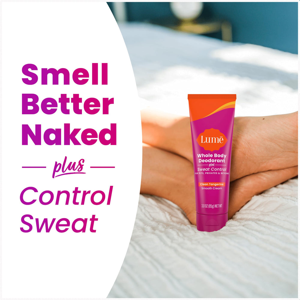 Lume 72-hour odor and sweat control concept illustration