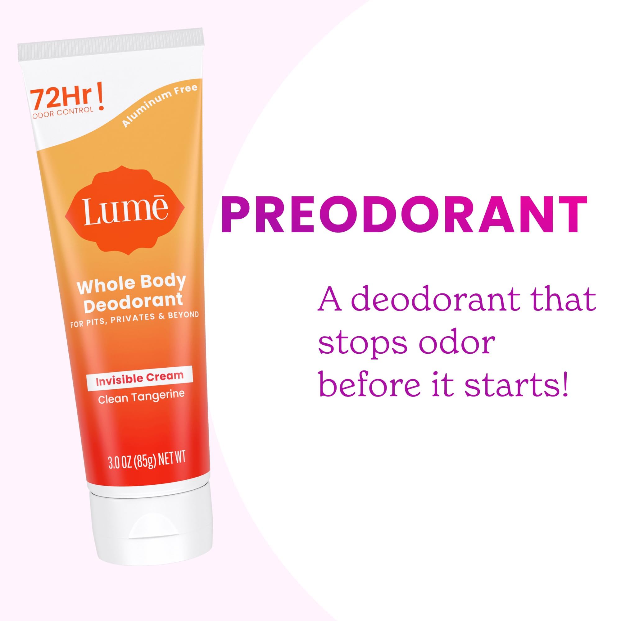 Lume texture on skin highlighting smooth glide and skin-safe formula