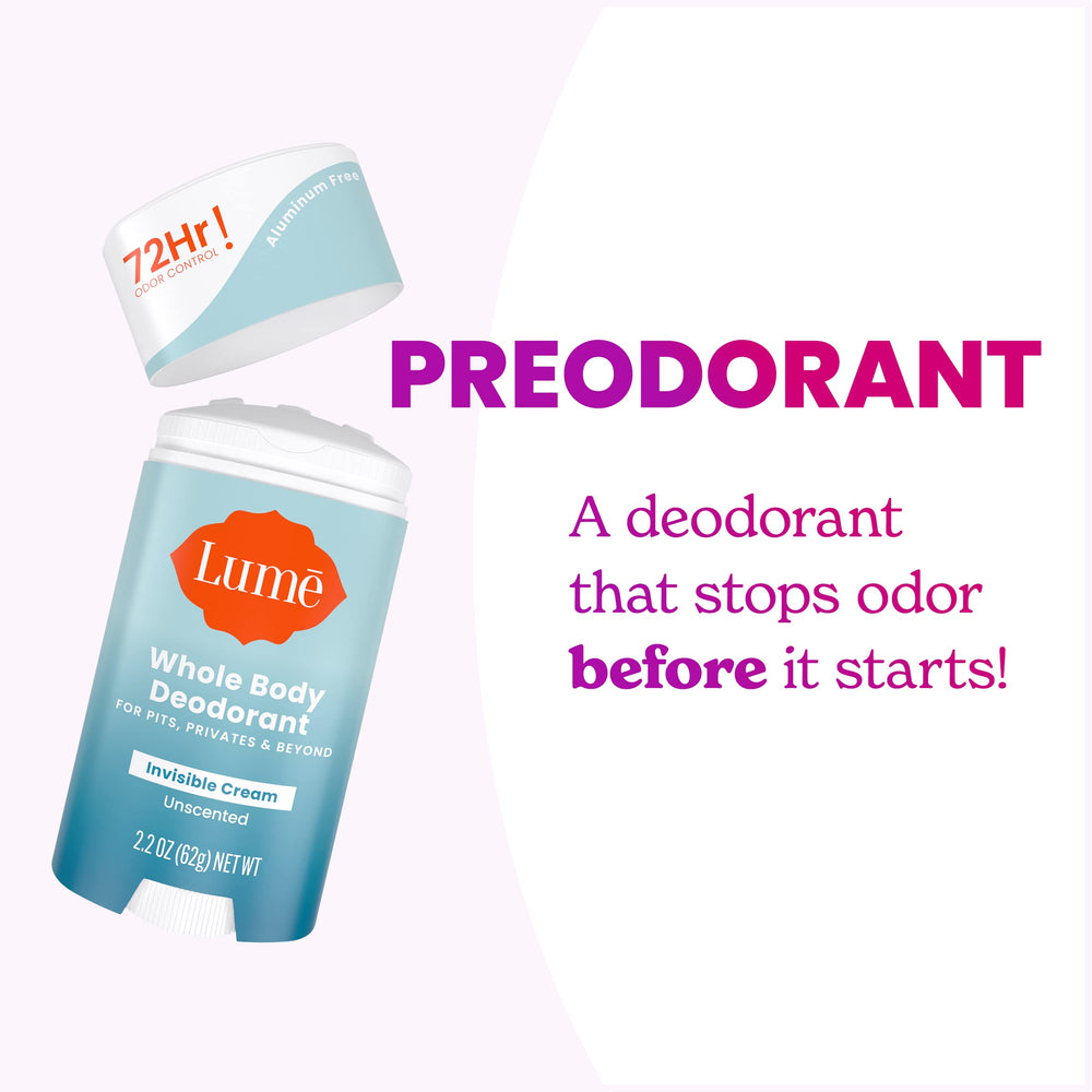 Unscented option lets you layer scents without compromising odor control.