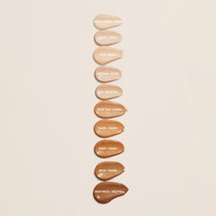 Lumene CC Cream tan swatch spread on hand for natural radiance