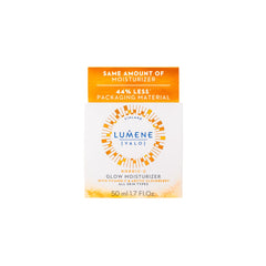 Lumene Nordic-C Valo Glow bottle label front on display highlights vegan formula