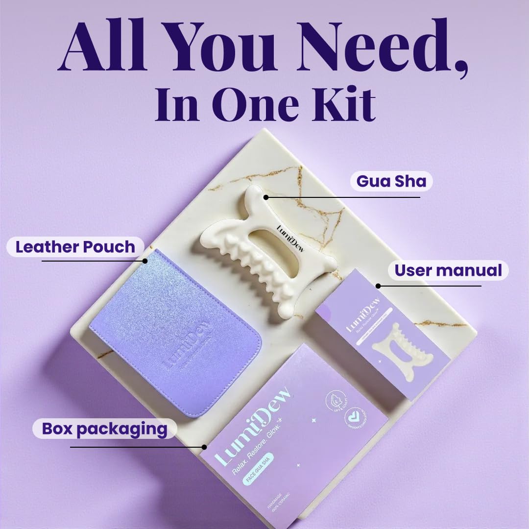 LumiDew gift set packaging ready for gifting and daily self-care routines.