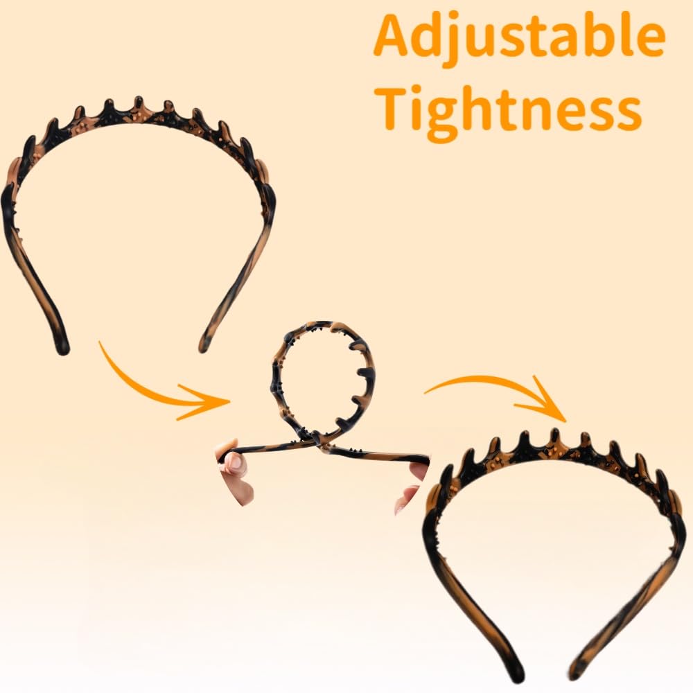 Lumitrail diadema silicona para mujeres y niñas, accesorio versátil.