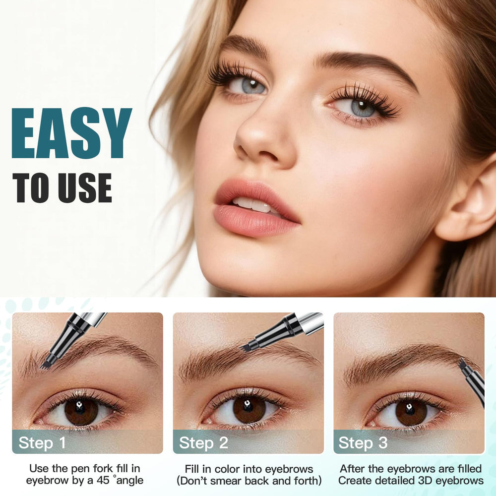 Lumiyou maquillaje de cejas, efecto natural para aspecto pulido.