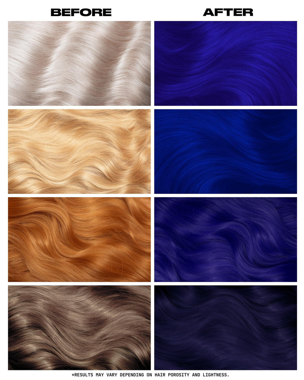 Application gloves for Lunar Tides Blue Velvet color application