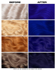 Application gloves for Lunar Tides Blue Velvet color application