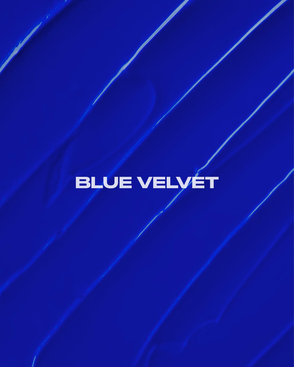 Bold styling look featuring Lunar Tides Blue Velvet color