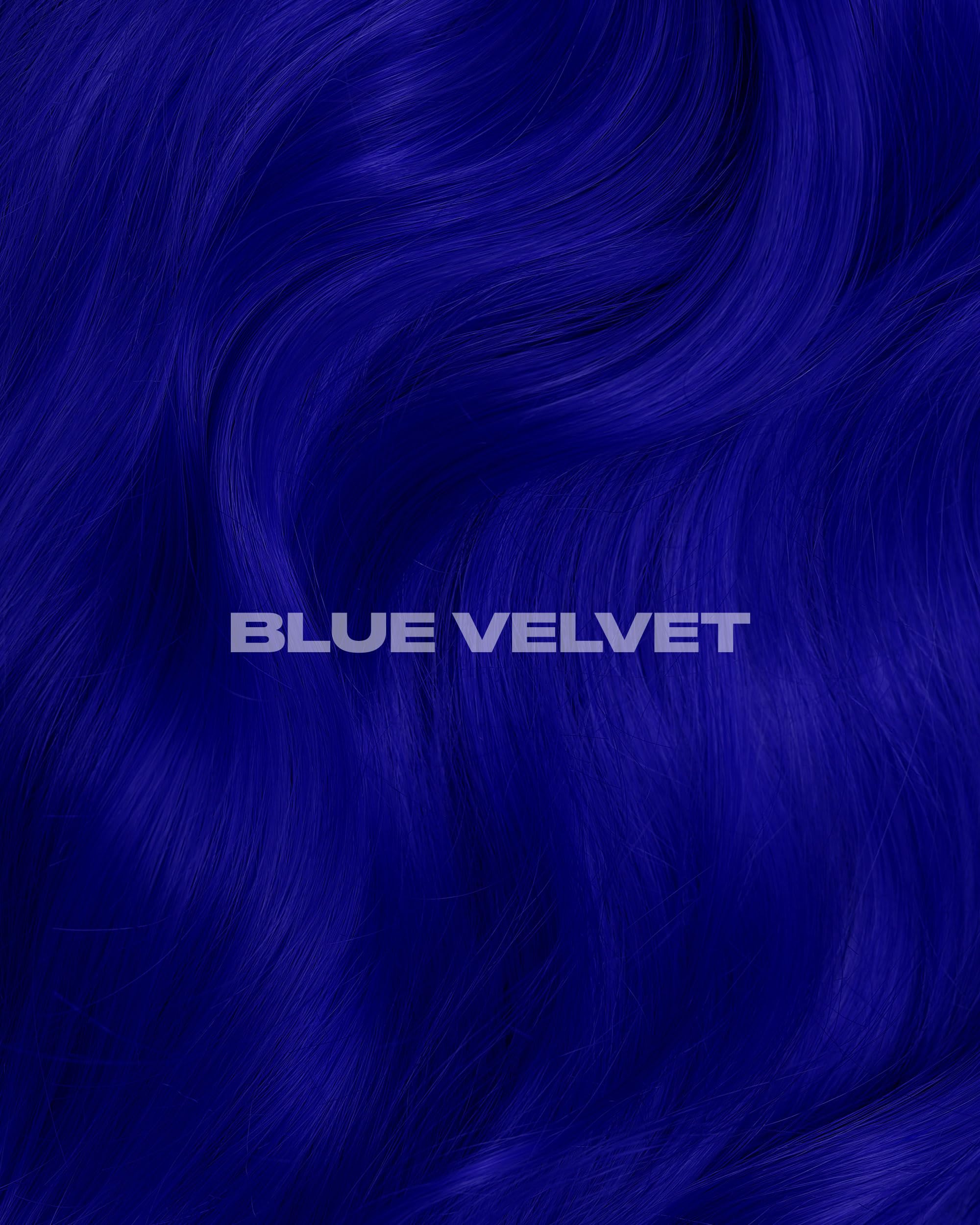 Blue Velvet swatches reveal rich, cool blue tones
