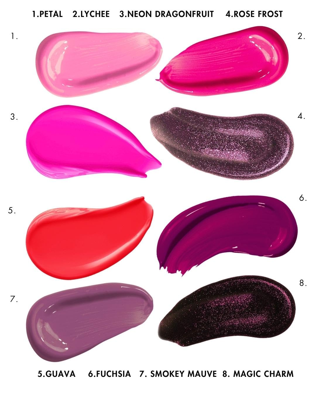 Lunar Tides shiny-finish hair sample reveals a glossy, salon-like look.