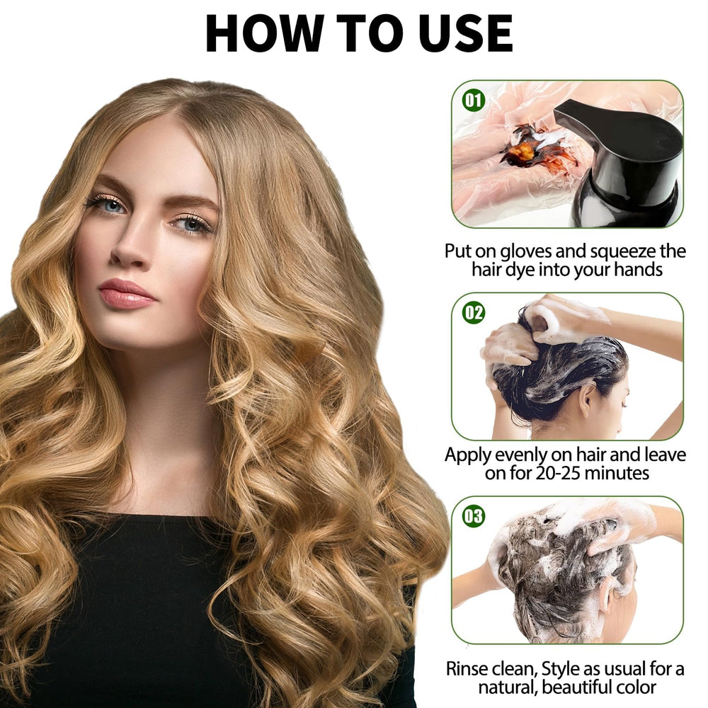 Lunory works on all hair types with even coverage and gentle formula