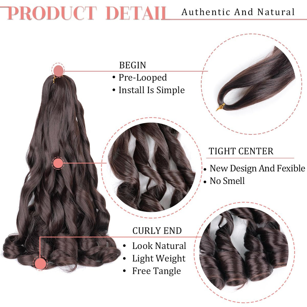Luoyudu Bouncy Braiding Hair 75g pack demonstrates lightweight, reusable design