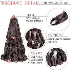 Luoyudu Bouncy Braiding Hair 75g pack demonstrates lightweight, reusable design