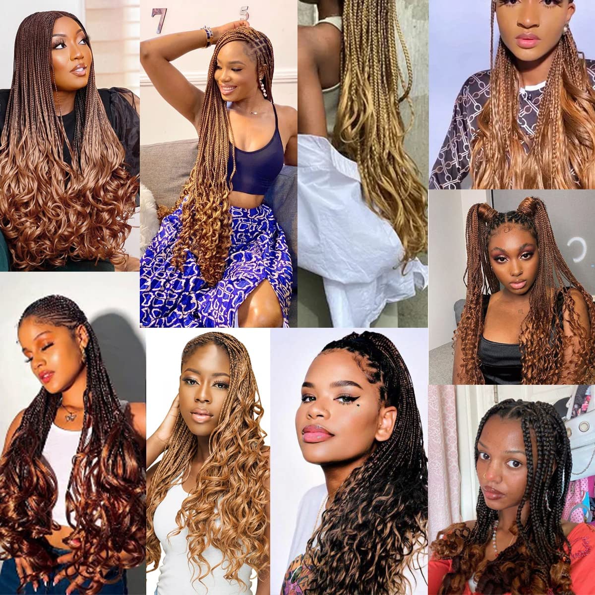 Luoyudu Pre-stretched curls provide quick setup and consistent curl definition
