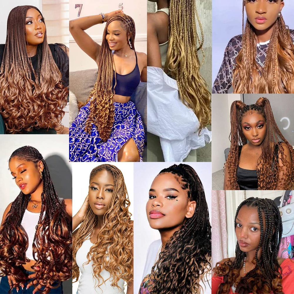 Luoyudu Pre-stretched curls provide quick setup and consistent curl definition