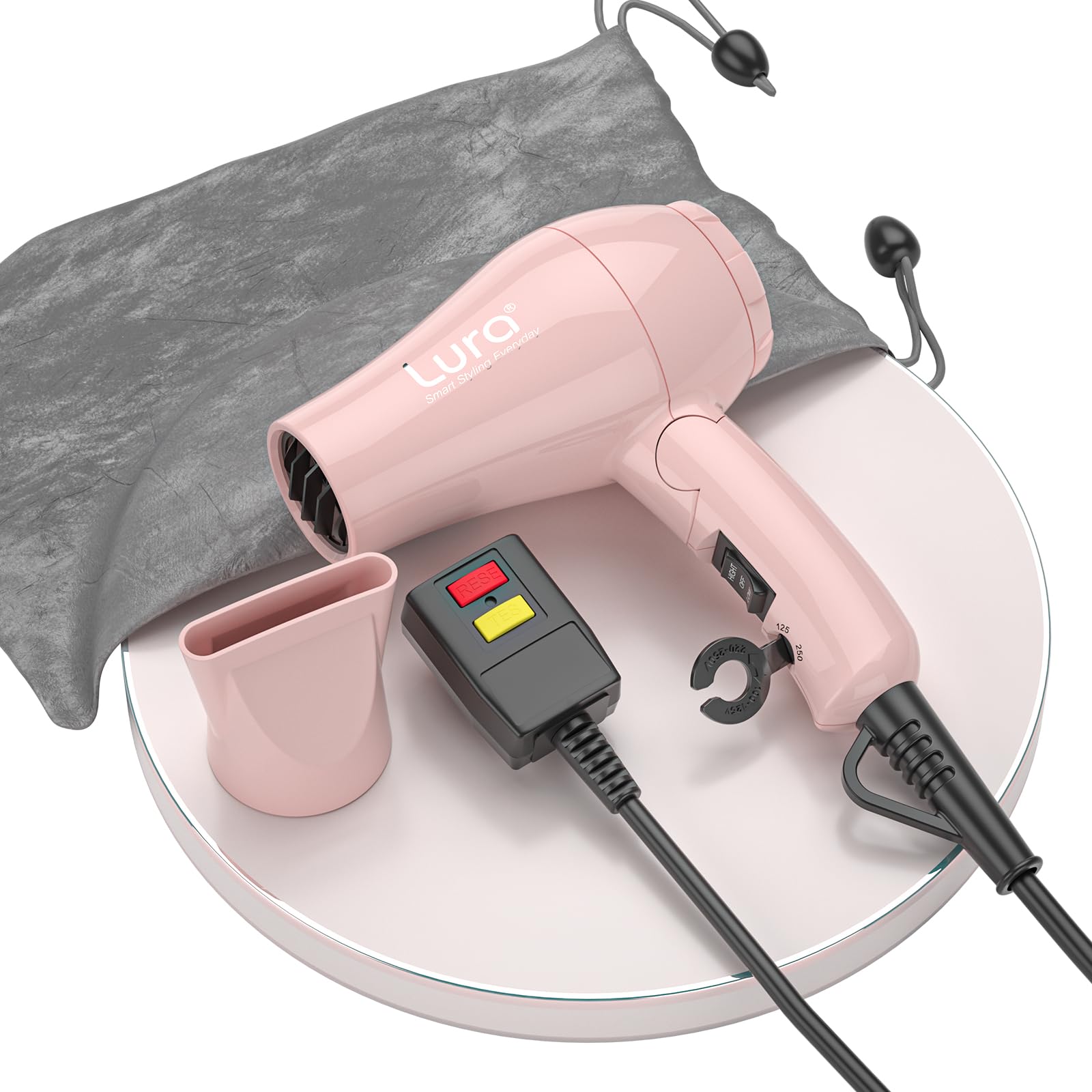 LURA DC motor with 8 blade turbofan delivers efficient airflow