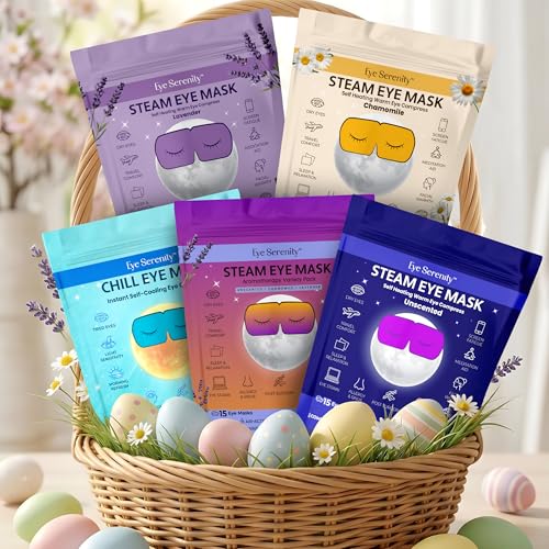 CHILL eye mask provides 60+ minutes of cooling to ease puffiness.