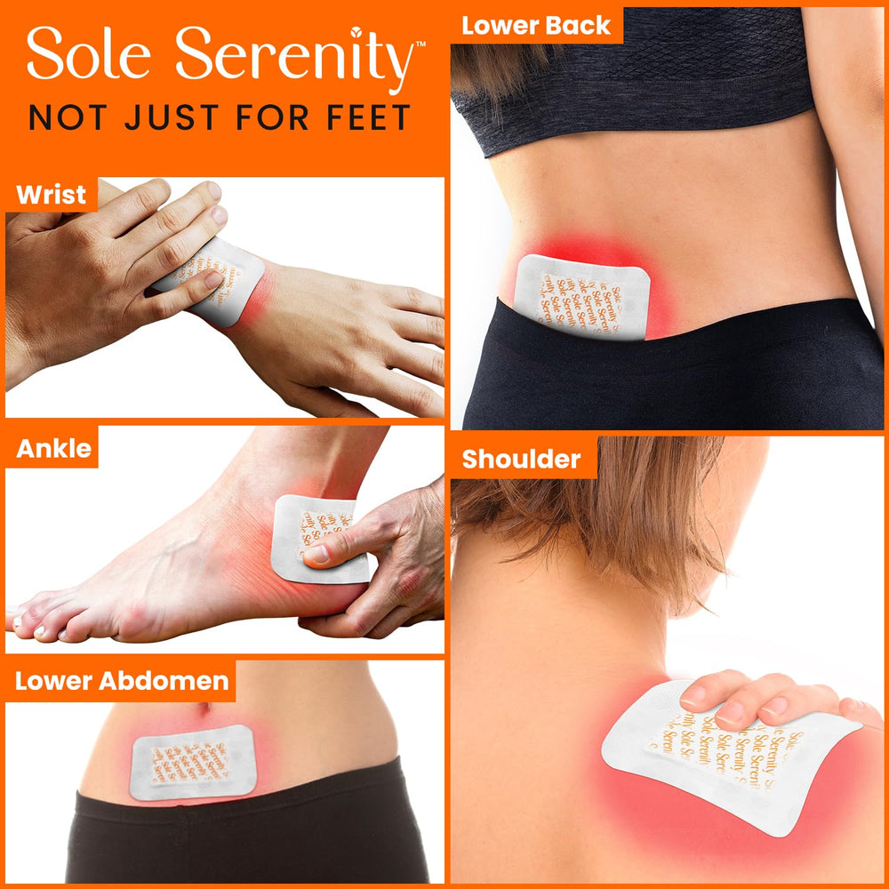 Lure Essentials Sole Serenity NeuroEase foot pad no fragrance emphasizes clean, gentle nightly use.