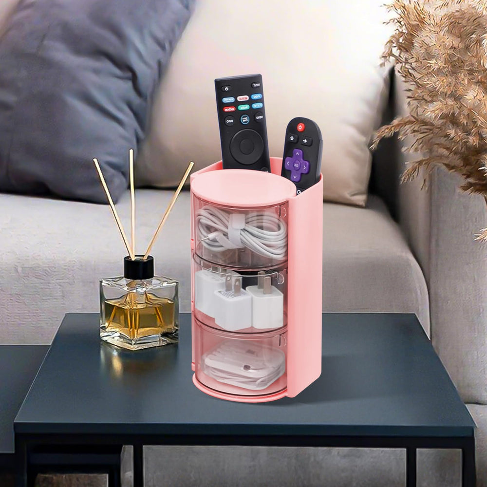 Luscinia pink hair organizer adds a soft accent to your vanity.
