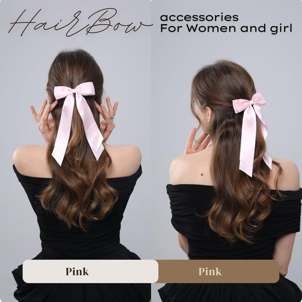 LuSeren two-pcs hair bows set for versatile hairstyles