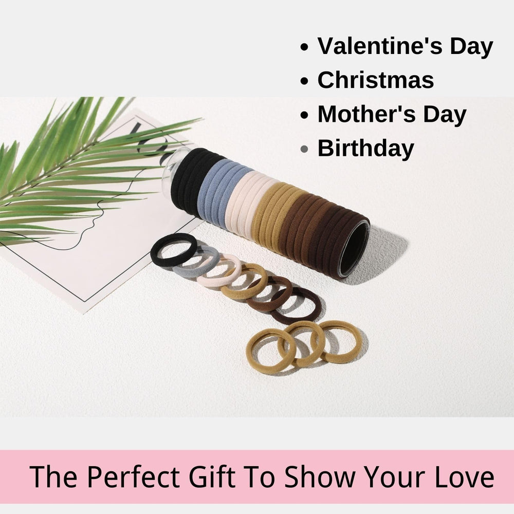 Snag-free hair tie protecting against tangles
