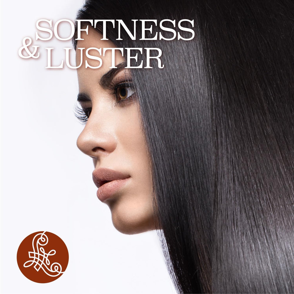 Luseta anti-frizz smoothing action concept image