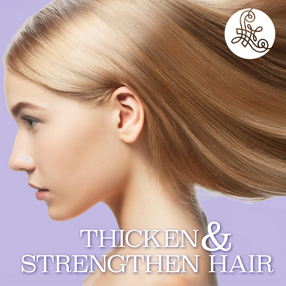 Luseta B-Complex Shampoo bottle with emphasis on volume and lift.