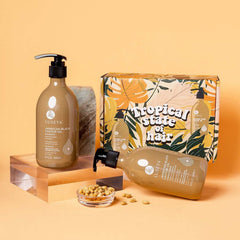 Luseta Castor Oil Conditioner hair detail highlights conditioning and shine.