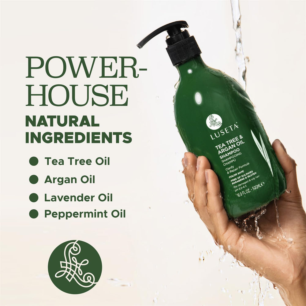 Luseta Champú hidrata y deja el cabello suave tras el lavado.