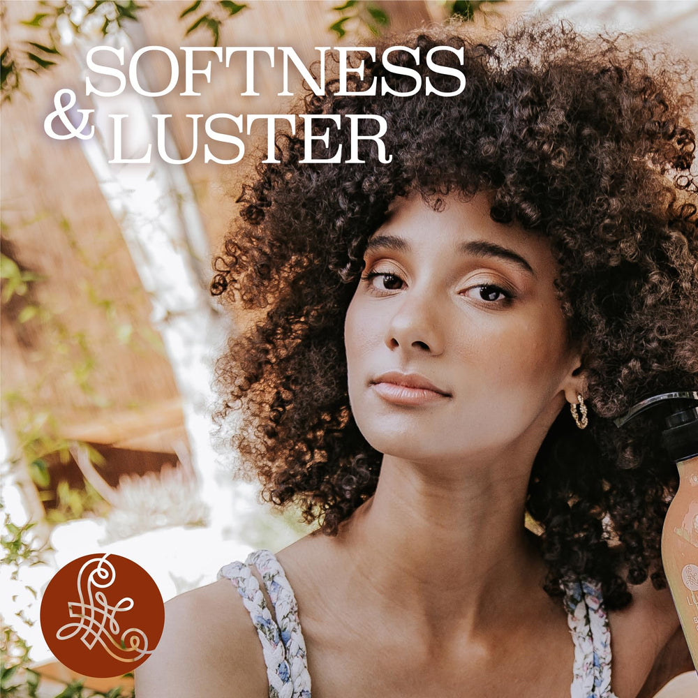 Luseta color-safe formula label protects color while cleansing.